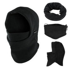 6 in 1 Neck Face Hat cap boy men Fleece Hood Ski Mask Warm Helmet Teast CF