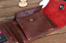 and exquisite Mens Leather Bifold ID Cards Holder Coin Pocket Bag Slim Purse CF