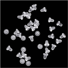 144 piece Rubber Earring Backs Stoppers Ear Post Nuts Earring back Accessories jewelry findings CF