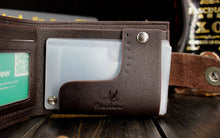 Business Style Leather Wallets Men Luxury Purses Men Card Holder CF