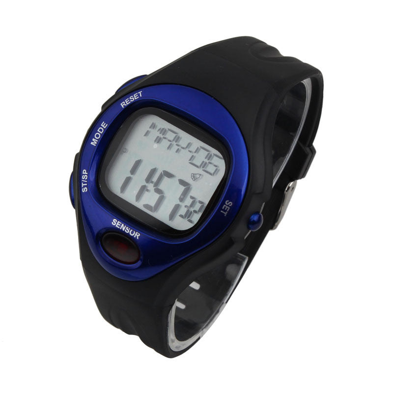 Digital LCD Pulse Heart Rate Monitor Watch Sport Digital Watches Calories Counter Men Fitness Hour Multifunction Gifts CF