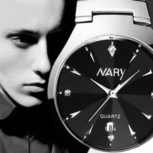 Luxury Men Watch with Calendar Quartz Stainless Steel Men's Quartz Watch sport casual relogio masculino relojes CF