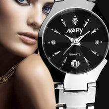 Luxury Women Single Watch Top Calendar Quartz Stainless Steel Date Wrist Watches Montre Reloj CF