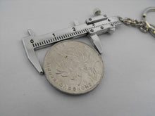 Movable Vernier Caliper Ruler Model Keychain Metal Key Chain Pendant Key Chain Chaveiro Key Ring CF