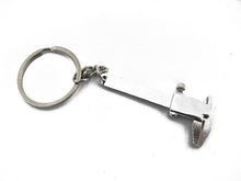 Movable Vernier Caliper Ruler Model Keychain Metal Key Chain Pendant Key Chain Chaveiro Key Ring CF