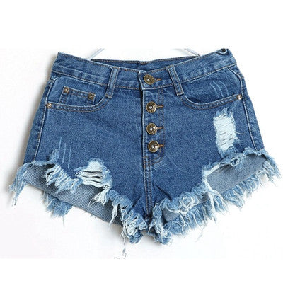 2 Colors European Style Women Shorts Causal Sexy Jean Denim Short Women's Casual Shorts CF