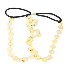 Arrive Women Head Band Headband Hair Chain Vintage Gold Tone Party Headpiece Teast CF