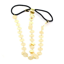 Arrive Women Head Band Headband Hair Chain Vintage Gold Tone Party Headpiece Teast CF