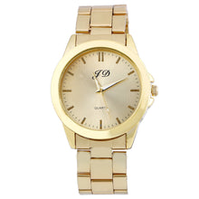 Luxury Men Watch Gold Classic Quartz Watches Sport Casual Clocks Stainless Steel Wristwatch Drop& CF