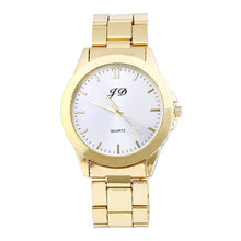 Luxury Men Watch Gold Classic Quartz Watches Sport Casual Clocks Stainless Steel Wristwatch Drop& CF