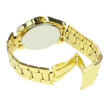 Luxury Men Watch Gold Classic Quartz Watches Sport Casual Clocks Stainless Steel Wristwatch Drop& CF