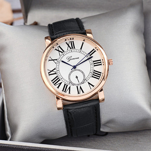 Best Selling Montre Men's Watches Women Men Leather Watch Casual Business Analog Quartz Movement Wrist Watch CF