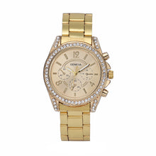 Best Selling Luxury Watches Women's Montre Geneva Women Men Rhinestone Crystal Quartz Analog Wrist Watch CF