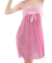 European Station Women Transparent Sleepwear Pink Wild Temptation Sexy Lingerie Super Girls Night RobeBabydolls CF