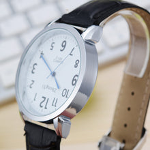 Luxury Roman Number Quartz Analog Mens Watch Leather Band relojes Men Sport Wrist Watch Gifts CF