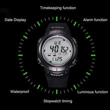 Men Sport Watches LED Electronic Digital Watch Waterproof Outdoor Dress Wristwatches Military Watch CF