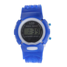 Kids Student Time Clock Electronic Digital Watch LCD Display Teenager Wristwatch Gifts for Your Girls Boys CF