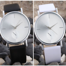 Geneva Watch Women's Design Dial Leather Band Analog Quartz Wristwatch Classic Simple BUsiness Clocks CF
