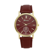 Clocks Geneva Roman Numerals Leather Analog Quartz Watch Women Watches woman geneve watch Gifts CF