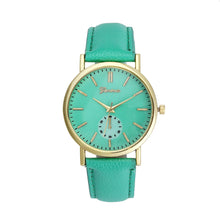 Clocks Geneva Roman Numerals Leather Analog Quartz Watch Women Watches woman geneve watch Gifts CF
