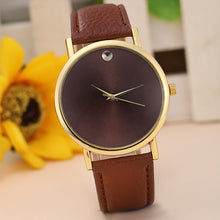 Clocks Geneva Roman Numerals Leather Analog Quartz Watch Women Watches woman geneve watch Gifts CF