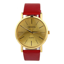 Geneva Watch Gold Watches Women Men Dress Watch Casual Simple Table Quartz Wrist Watch #H802 CF
