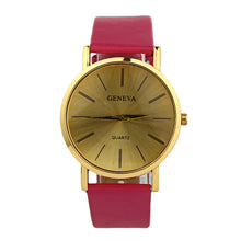 Geneva Watch Gold Watches Women Men Dress Watch Casual Simple Table Quartz Wrist Watch #H802 CF