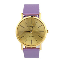 Geneva Watch Gold Watches Women Men Dress Watch Casual Simple Table Quartz Wrist Watch #H802 CF