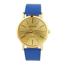 Geneva Watch Gold Watches Women Men Dress Watch Casual Simple Table Quartz Wrist Watch #H802 CF