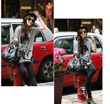 Luxury Lady Bag Casual Street Women Bags Tassel Decors Leather Women Messenger Handbag CF