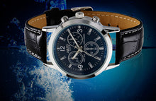 Men Watches Top Luxury Leather Strap Watches Business Casual Men Quartz Watch Full Steel Wristwatches Relogio CF
