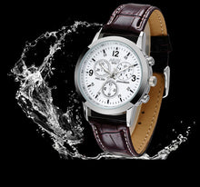 Men Watches Top Luxury Leather Strap Watches Business Casual Men Quartz Watch Full Steel Wristwatches Relogio CF