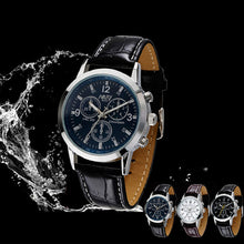 Men Watches Top Luxury Leather Strap Watches Business Casual Men Quartz Watch Full Steel Wristwatches Relogio CF