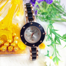 Luxury Women Watch Elegent Office Lady Dress Hours Women Watches Ladies diamond Ceramic Strap watches CF