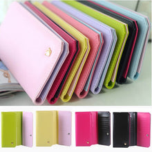 Lady Women Thin section Long Purse Wallet Women Girls Card Holder Handbag Bags 8 Colors CF