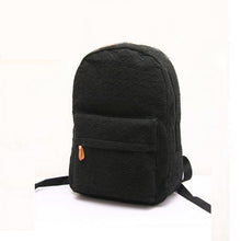 Lady Backpacks Cute Girls Lace Canvas Backpack Bag Schoolbag Bookbag White Black Elegant CF