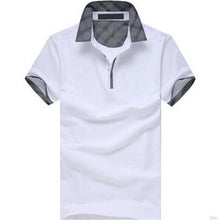 New Fashion Polo Shirts Men Summer Printed Short Sleeve Shirts Plus Size Lapel Business Shirt Tops High Quality 31165 SM6