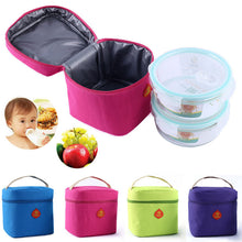 Lunch Bag & Waterproof Portable Picnic Insulated Zipper Storage Box Tote Lunch Bag bolsa termica Smile CF