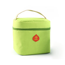 Lunch Bag & Waterproof Portable Picnic Insulated Zipper Storage Box Tote Lunch Bag bolsa termica Smile CF