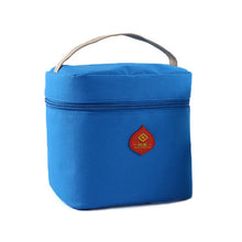 Lunch Bag & Waterproof Portable Picnic Insulated Zipper Storage Box Tote Lunch Bag bolsa termica Smile CF