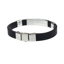 Bracelet Stainless Steel Bangle Trendy Casual Sport Hand Chain Men's Charm Bracelets Jewelry Gift CF