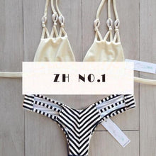 Beach Riot Sexy Blue bikini Print Women Bra Crop Top Brazilian Swimwear Retro Racerback Caged Swimsuit C153 CF