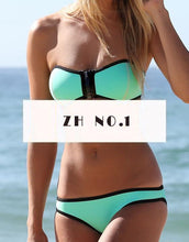 Beach Riot Sexy Blue bikini Print Women Bra Crop Top Brazilian Swimwear Retro Racerback Caged Swimsuit C153 CF