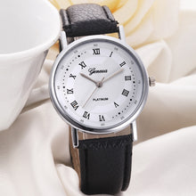 Best Deal Top Geneva Watch Women Men Leisure Dial Leather Clock Analog Quartz Wrist Watch Reloj Montre CF