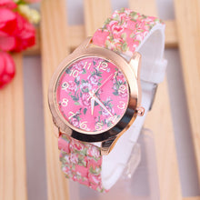 Best Gift Casual Watch Women Top Geneva Quartz Clock Girl Lady Analog wristwatches Silicone Rubber Relogio CF