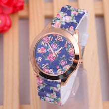 Best Gift Casual Watch Women Top Geneva Quartz Clock Girl Lady Analog wristwatches Silicone Rubber Relogio CF