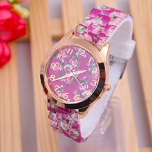 Best Gift Casual Watch Women Top Geneva Quartz Clock Girl Lady Analog wristwatches Silicone Rubber Relogio CF