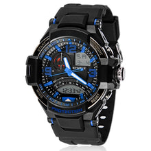 Best Selling Men's Watch Luxury Man Boy Multi Function Military Digital Clock LED Sport Dual Movement Wrist Watch CF
