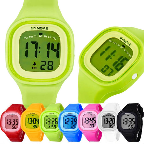 Best Selling Watch Silicone LED Light Digital Sport Watches Kids Student Girl Boy Relogio Casual Mujer Montre Reloj CF