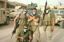 Bicycle Ski Skull Half Face Mask Ghost Scarf Multi Use Neck Warmer Game Outdoor Paintball Motorcycle Cycling Beanies CF